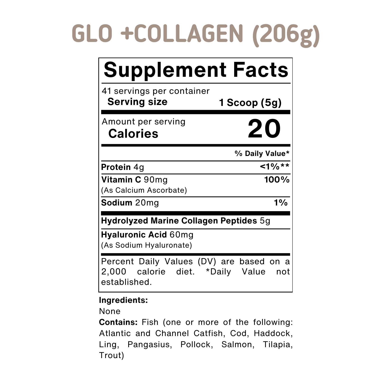 GLO +Collagen Peptides