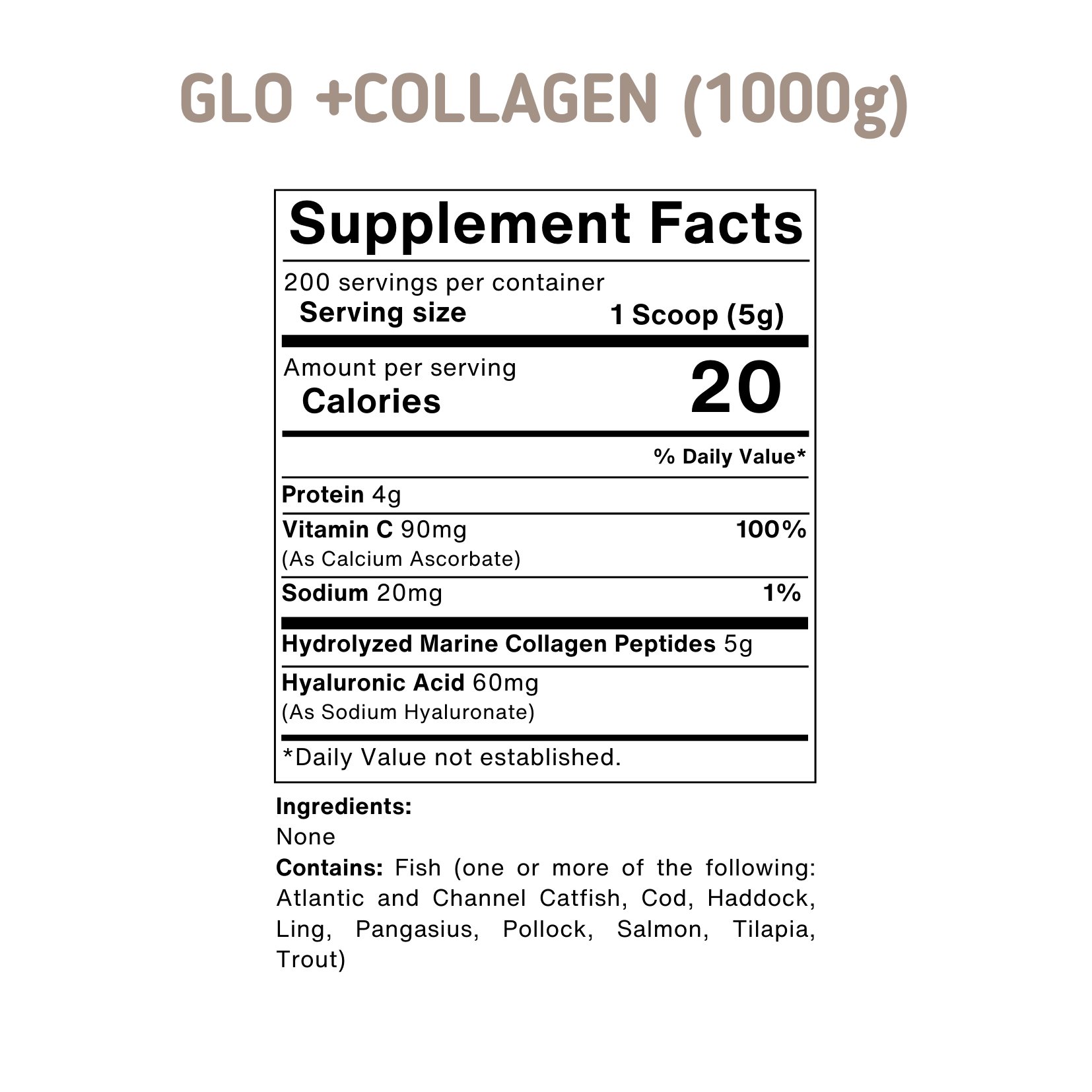 GLO +Collagen Peptides